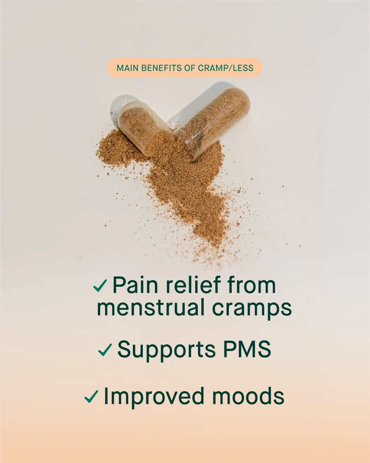 cramp/less blister pack